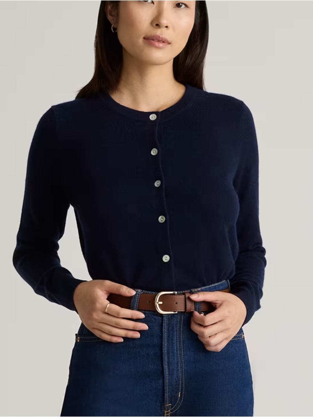 Quince Mongolian Cashmere Button Cardigan